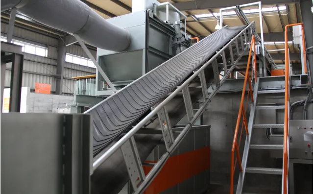 手選別ライン供給ベルコン